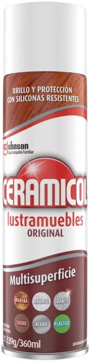 Lustramuebles aerosol original x 360 ml - Ceramicol