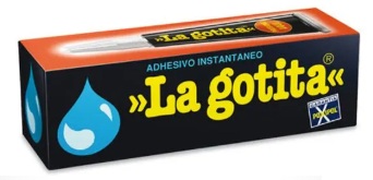Pegamento instantaneo x 2 ml - La gotita