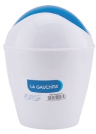 Cesto vaiven 3 lts redondo - La gauchita