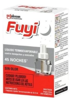 Repuesto insecticida electrico liquido 45 noches - Fuyi