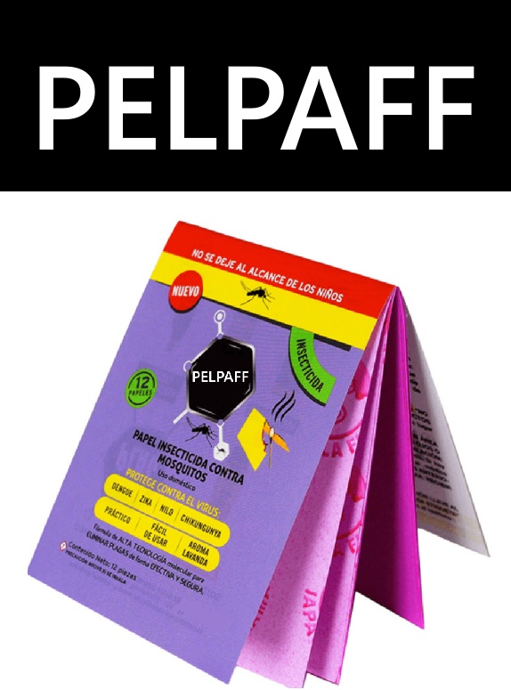 Papel mata mosquitos x 10 unidades - Pelpaff