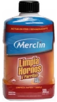 Limpia horno max gel x 500 cc - Merclin