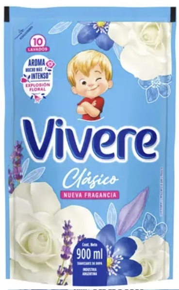 Repuesto suavizante clasico doy pack x 900 ml - Vivere