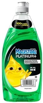 Detergente limon verde platinum x 500 ml - Magistral