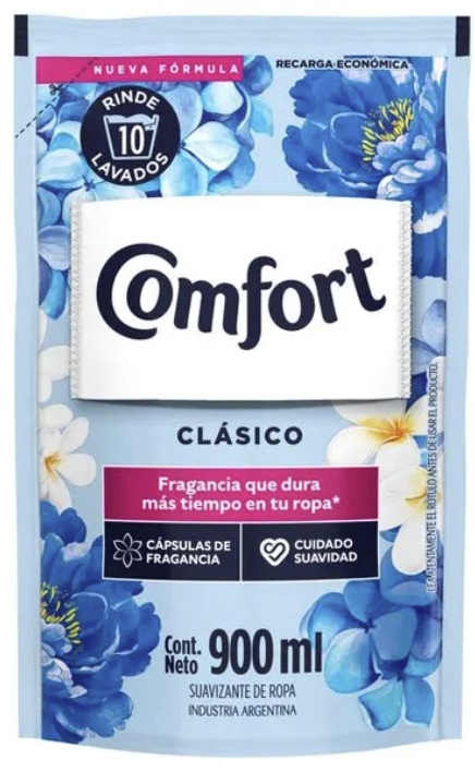 Repuesto suavizante clasico doy pack x 900 ml - Comfort
