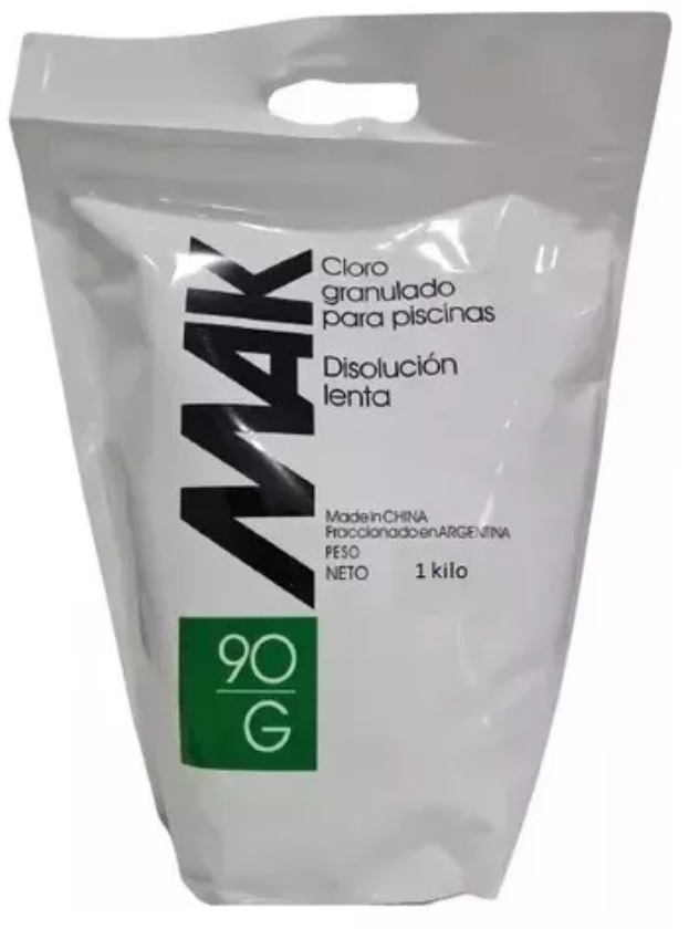 Cloro granulado lento x Kg - Makinthal Mak36