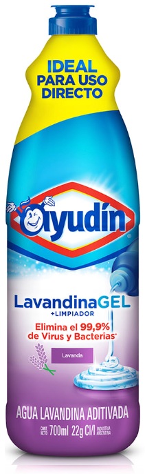 Lavandina en gel lavanda x 700 ml - Ayudin