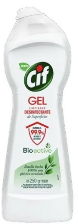 Gel multiuso desinfectante de superficies x 250 gr - Cif