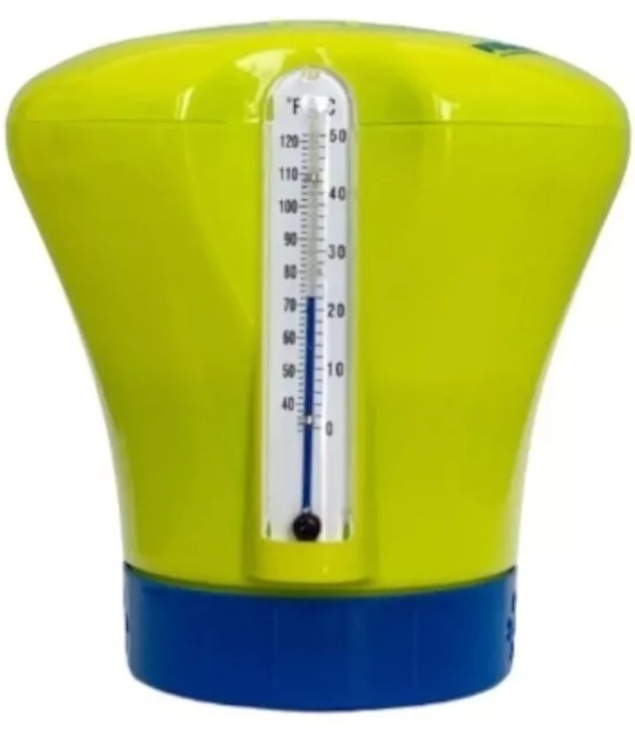 Boya dosificadora de cloro con termómetro - Vulcano 102006