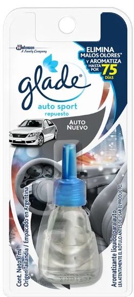 Repuesto auto sport x 7ml - Glade