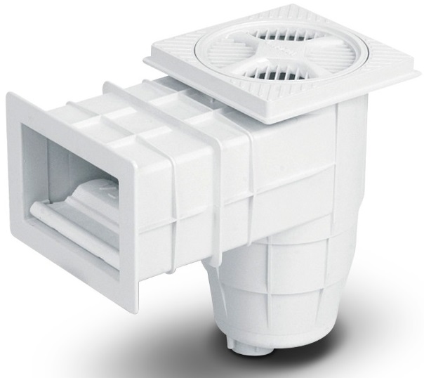 Skimmer boca chica 20 cm para hormigon 2t - Vulcano 119002