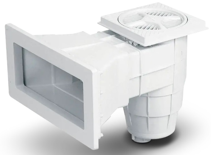 Skimmer boca ancha 38 cm para hormigon 2t - Vulcano 119003