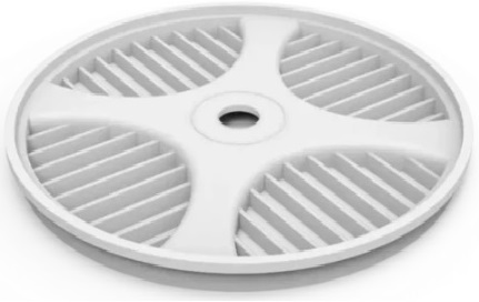 Tapa rejilla para skimmer (modelo nuevo-borde ancho) - Vulcano 237005