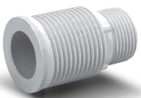 Pasamuro hormigon para powerled con rosca macho 3/4" - Vulcano 112029