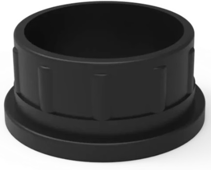 Buje union doble para pegar ø 50 mm - Vulcano 239064