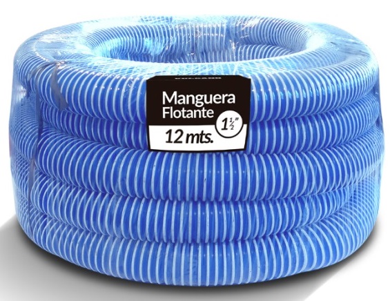 Manguera flotante bicolor ø 1 ½" x 12 mts - Vulcano 149133