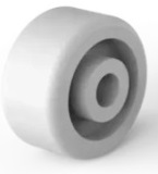 Rueda para barrefondo fondo 8 ruedas giratorias - Vulcano 232006