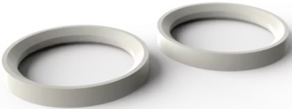 Arandela de teflon multivalvula 2 vias - Vulcano 233001