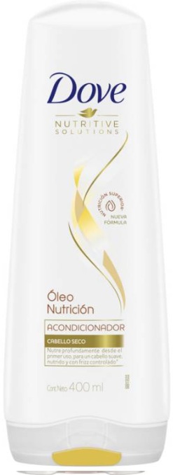 Acondicionador oleo nutricion (cabello seco) x 400 cc - Dove