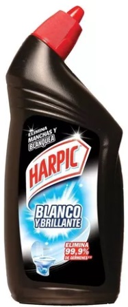 Blanco y brillante x 500 cc - Harpic