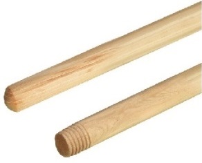 Cabo madera barrendero x 1,60 mts -