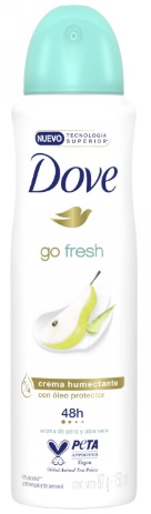 Desodorante antitranspirante pera y aloe vera x 150 ml - Dove