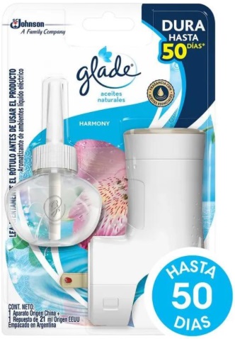 Desodorante de ambiente aceites naturales harmony + aparato x 21 ml - Glade