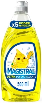 Detergente limon x 500 ml - Magistral