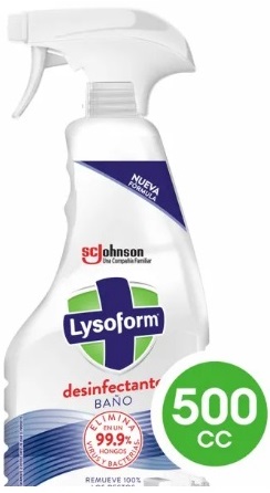 Gatillo desinfectante baño accion total x 500 ml - Lysoform