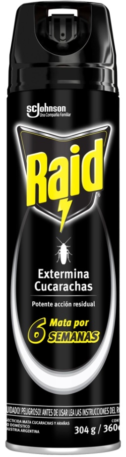 Insecticida extermina cucarachas x 360 cc - Raid
