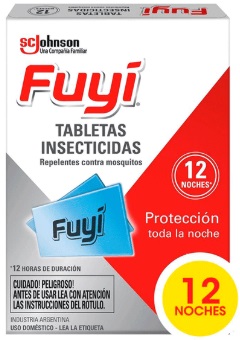 Insecticida tabletas x 12 u - Fuyi