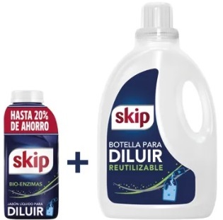 Jabon liquido para diluir x 500 ml + botella (Rinde 3 Lts) - Skip