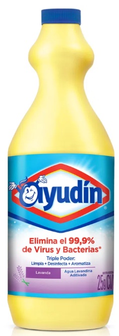 Lavandina triple poder lavanda x 1 lt - Ayudin