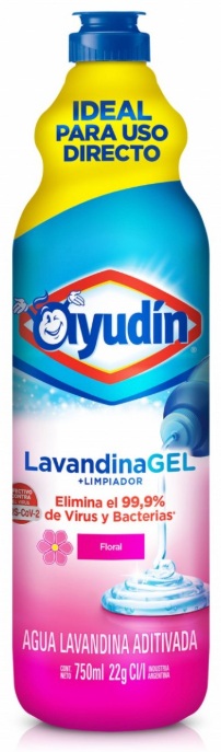 Lavandina en gel floral x 700 ml - Ayudin