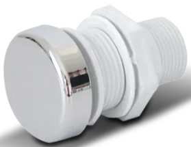 [1201*Reg*101107] Regulador de aire cromo - Vulcano 101107