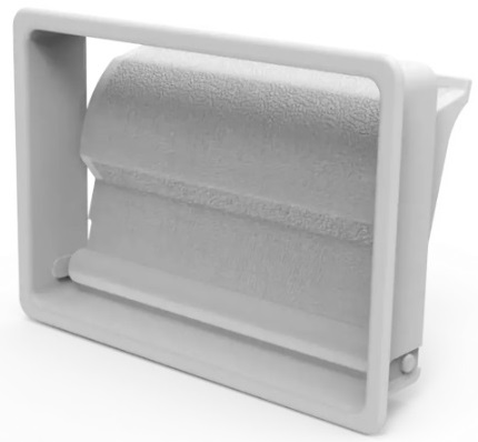 [1217*Reg*237011] Marco con regulador de caudal para skimmer 38 cm - Vulcano 237011