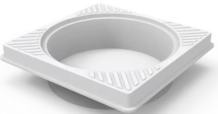 [1220*Mar*237019] Marco para tapa rejilla de skimmer (tapa cuadrada) - Vulcano 237019