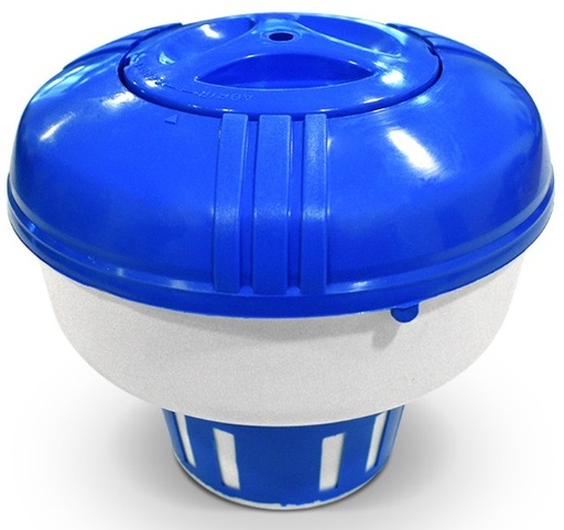 [89*Boy*102001] Boya dosificadora de cloro grande con regulador - Vulcano 102001