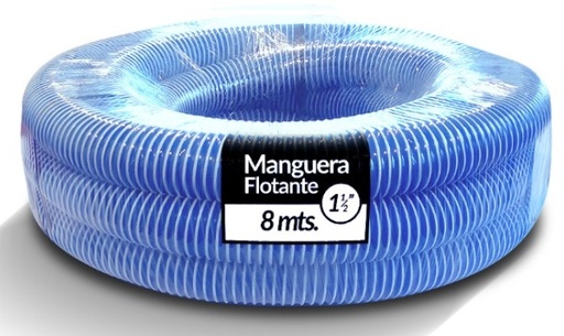 [439*Man*149131] Manguera flotante bicolor ø 1 ½" x 8 mts - Vulcano 149131