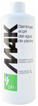[555*Red*MAK39*BT001L*01] Reductor de ph liquido x 1 lt - Makinthal Mak39