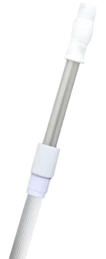 [1297*Man*111012] Mango aluminio telescopico estriado ø 32 X 3.60 mts - Vulcano 111012