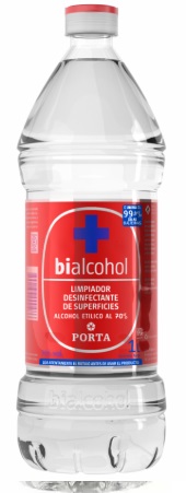 [32*Alc*0113536] Alcohol liquido al 96% x 1 lt - Bialcohol