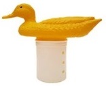 [93*Boy*2410*01] Boya dosificadora de cloro pato amarillo - Athena 2410-01