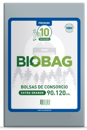 [84*Bol*398] Bolsas de consorcio negra 90x120 (30) -