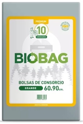 [82*Bol*388] Bolsas de consorcio negra 60x90 (50) -