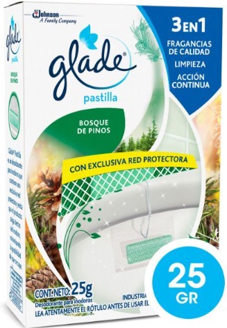 Canasta pastilla para inodoro x 25 gr - Glade