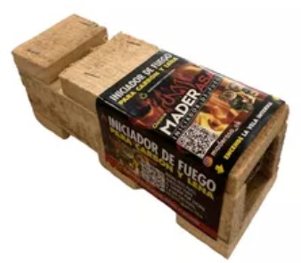 [114*Caj*0] Cajita autoencendido grande - Iniciador de fuego - Maderasa