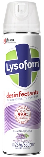 [1170*Des*0140385*574] Desinfectante en aerosol lavanda x 360 cc - Lysoform