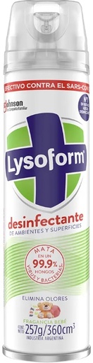 [749*Des*0121189*572] Desinfectante en aerosol bebe x 360 cc - Lysoform