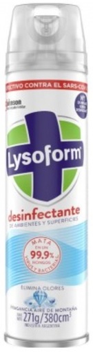 [1168*Des*0109553*571] Desinfectante en aerosol aire de montaña x 360 cc - Lysoform